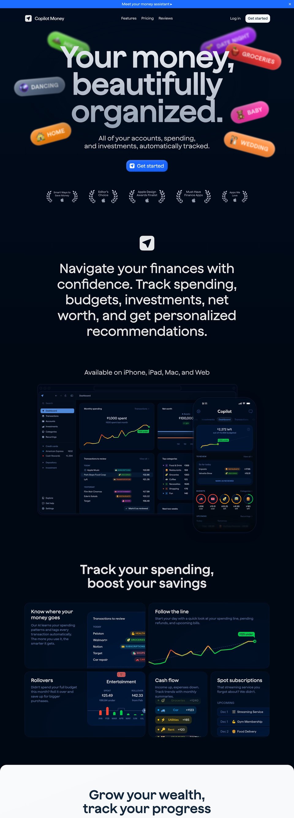 Copilot Money desktop