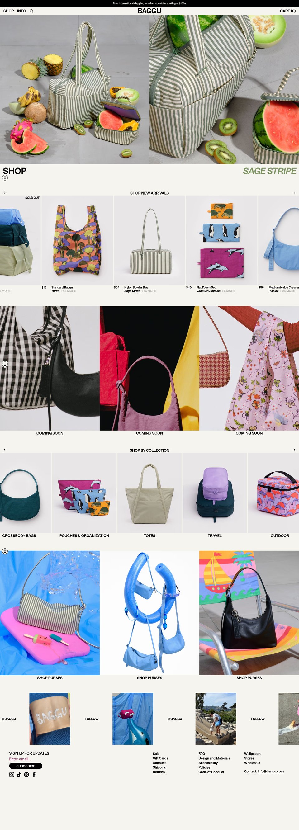 BAGGU desktop