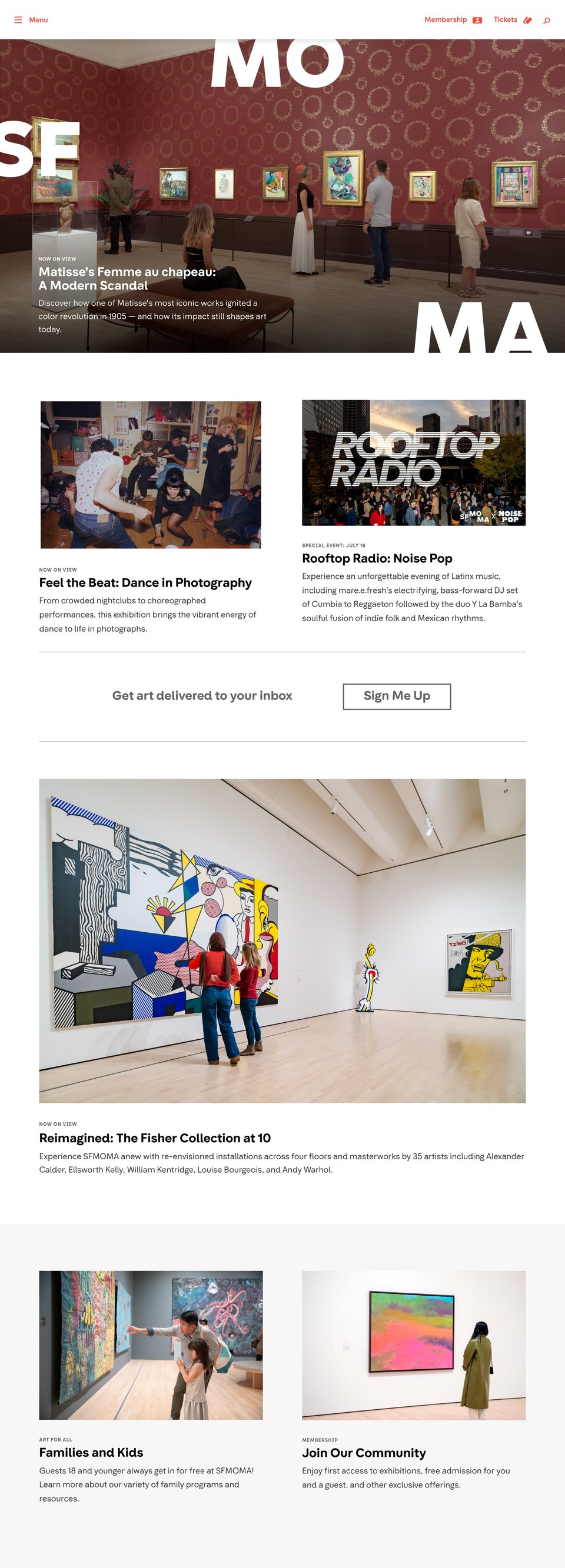 SFMOMA desktop