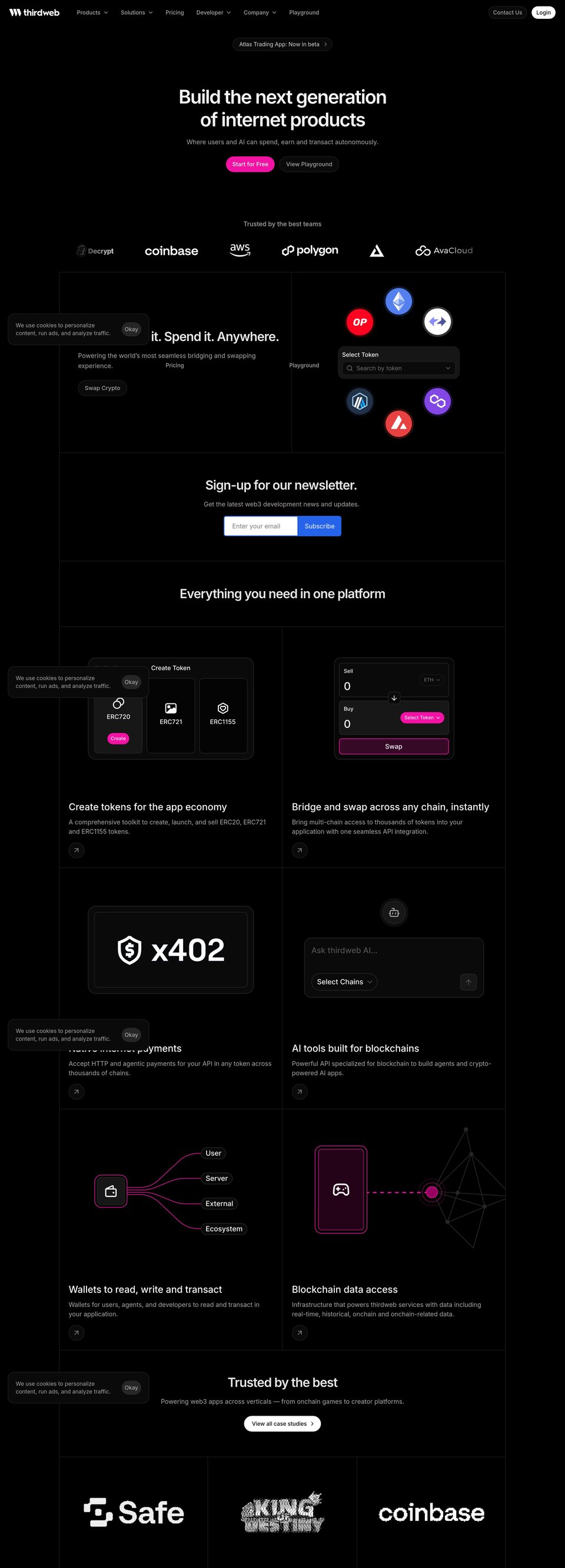 thirdweb desktop