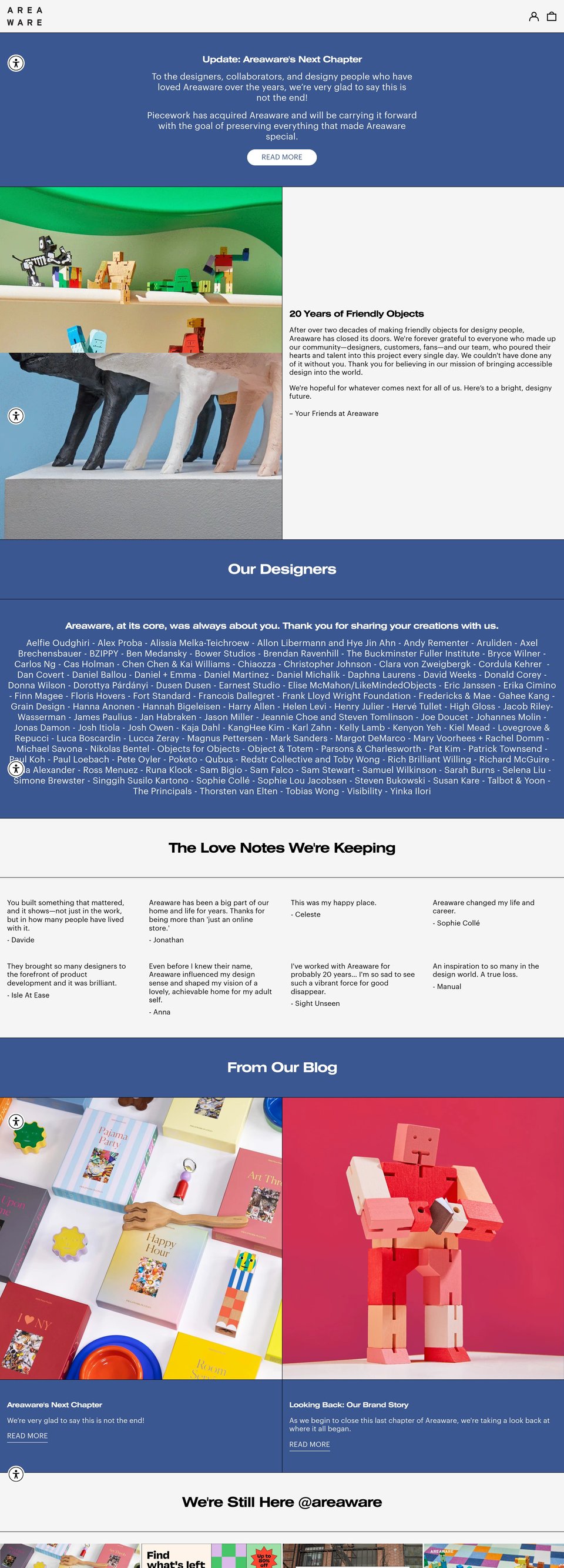 Areaware desktop