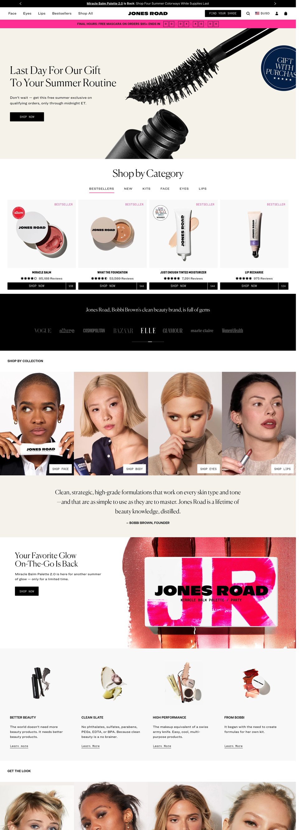 Jones Road Beauty desktop