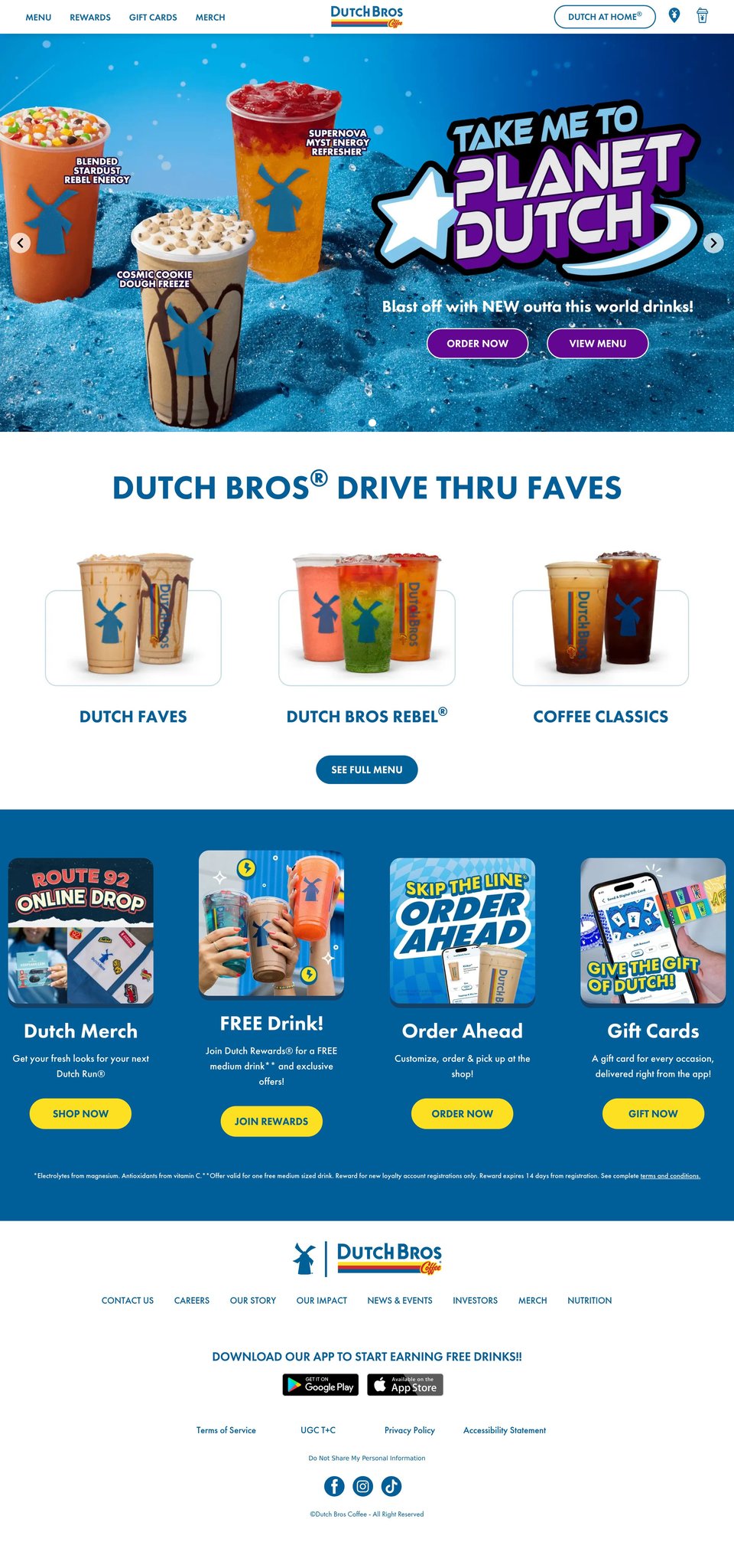 Dutch Bros Coffee (reference) desktop