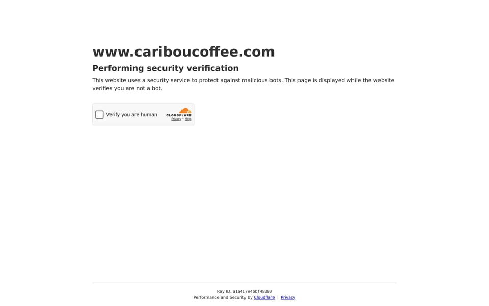 cariboucoffee.com desktop