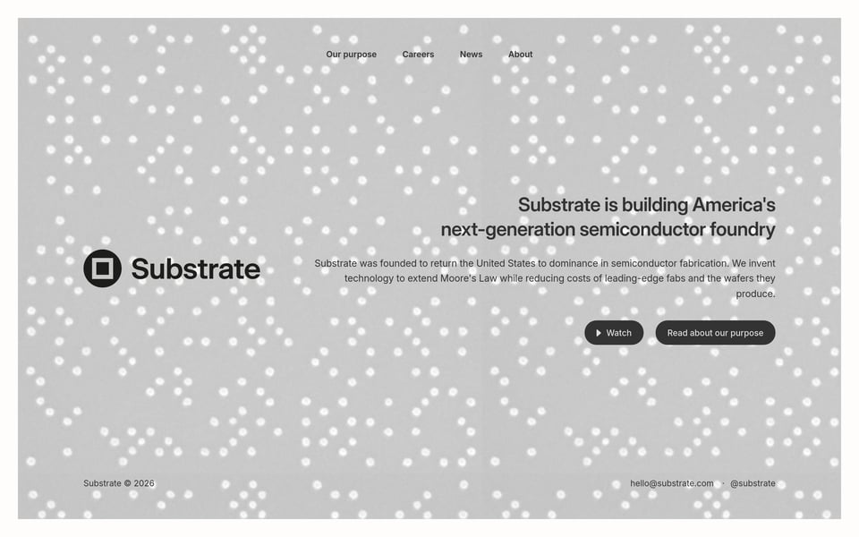 Substrate desktop