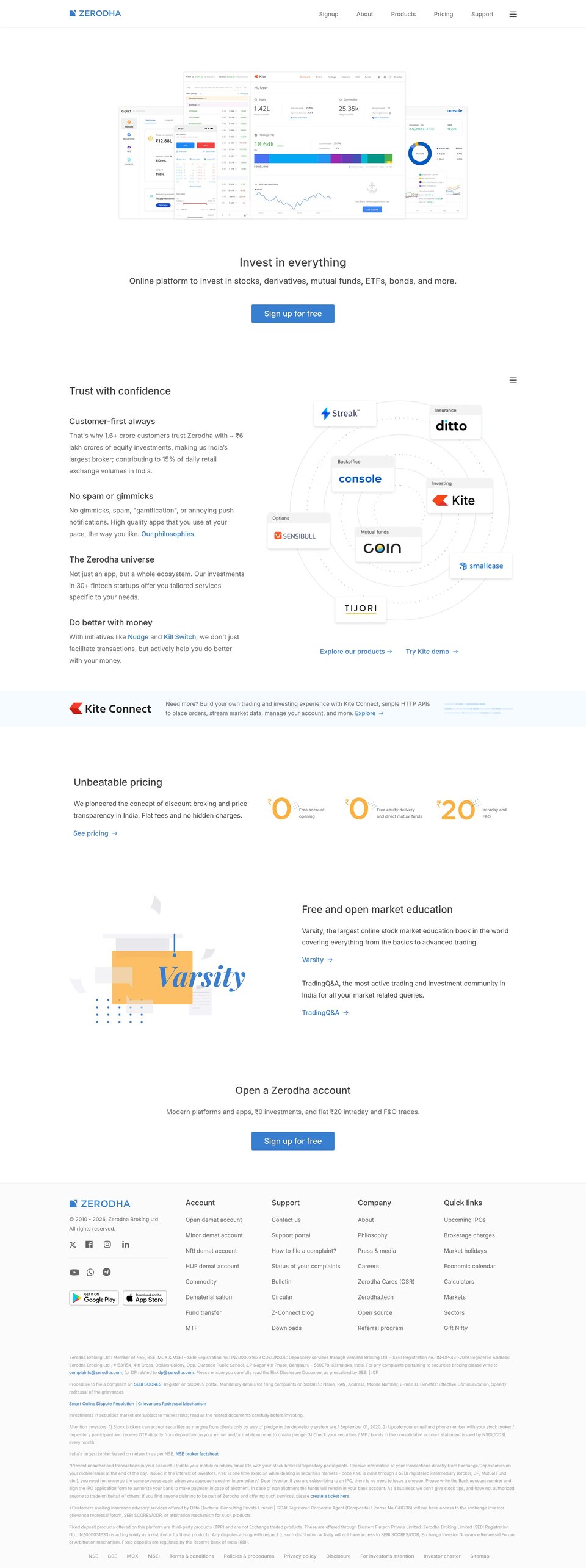 Zerodha desktop