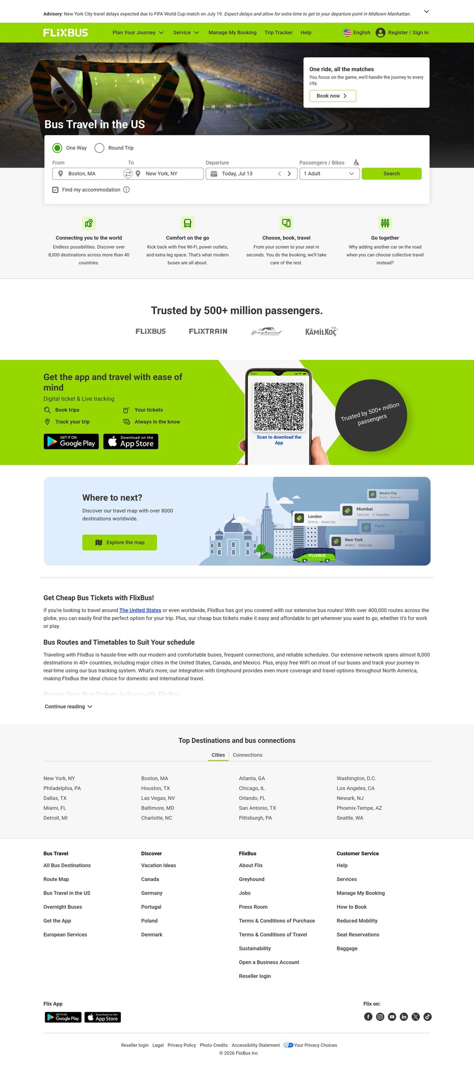 FlixBus desktop