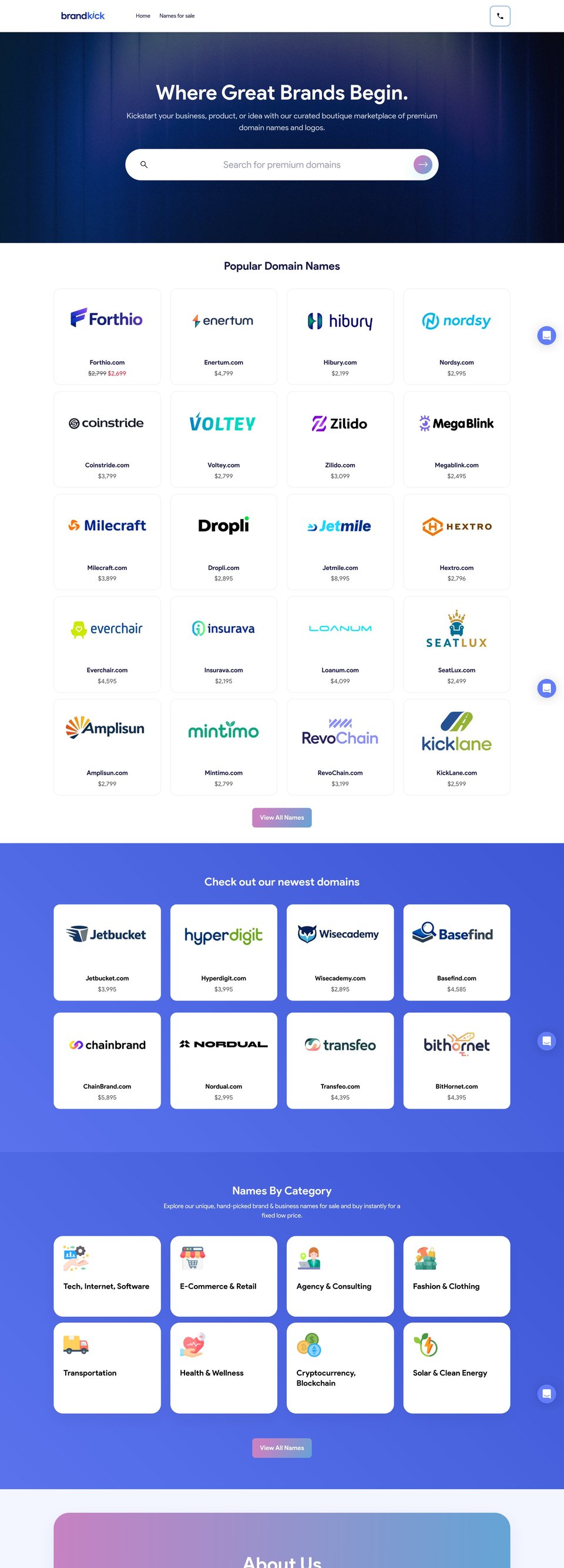 Brandkick desktop