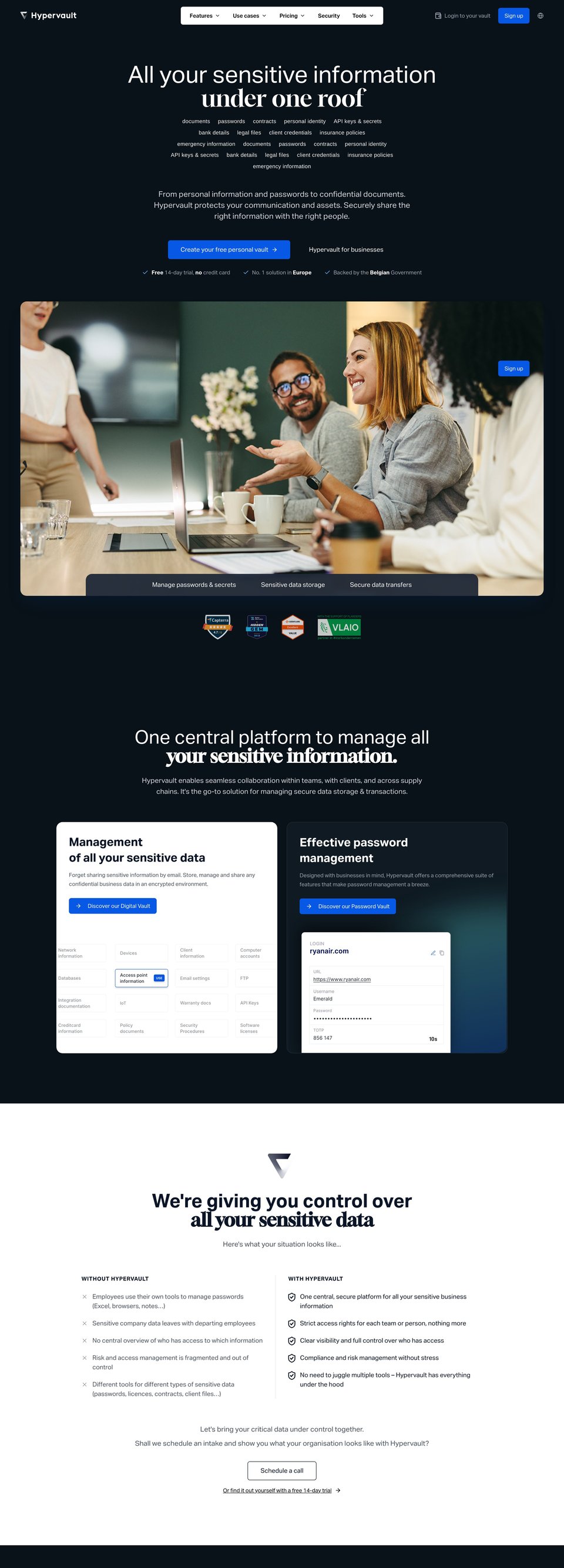 Hypervault desktop