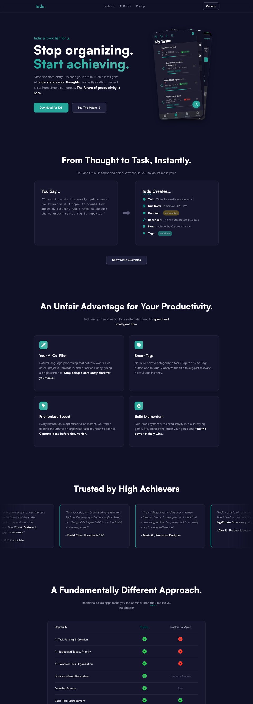tudu desktop