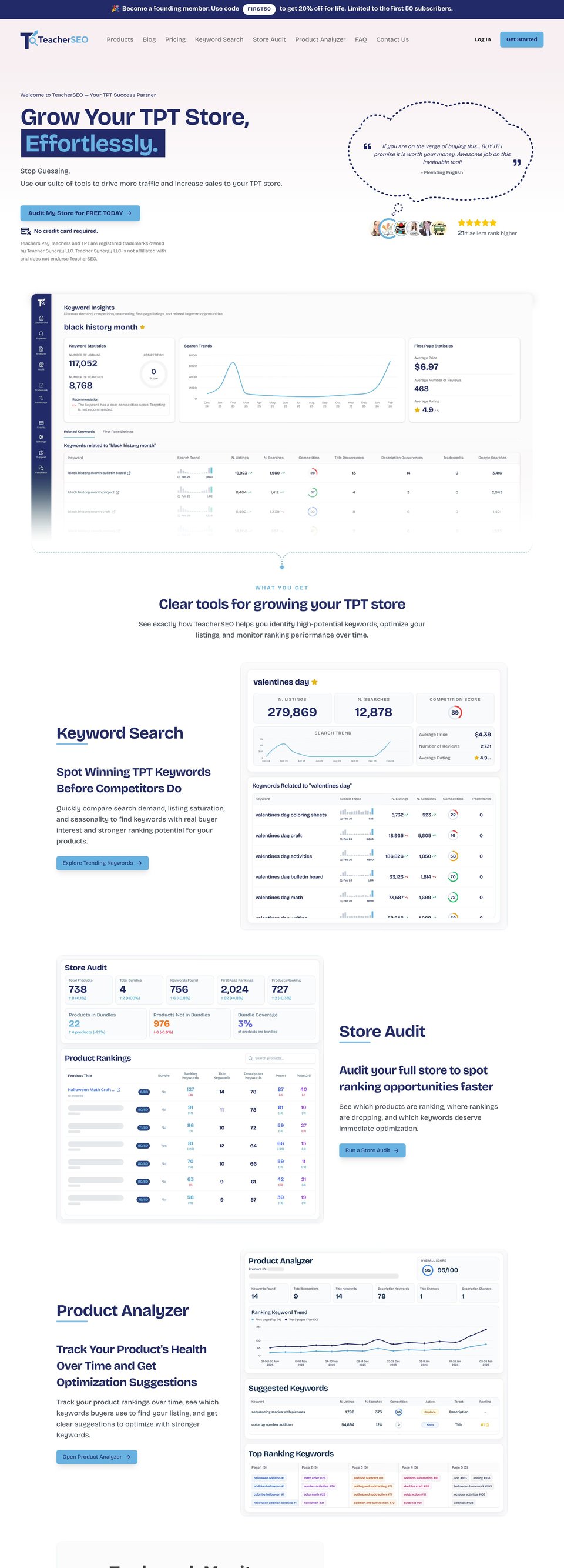 TeacherSEO desktop