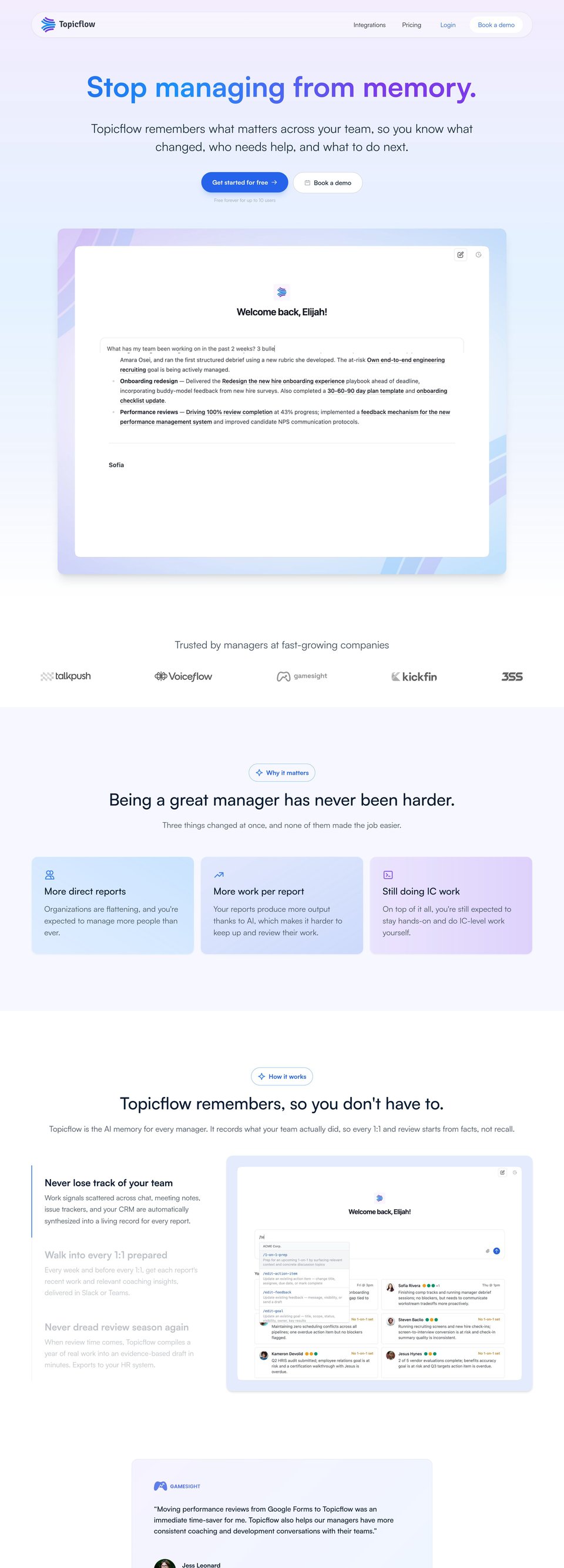 Topicflow desktop