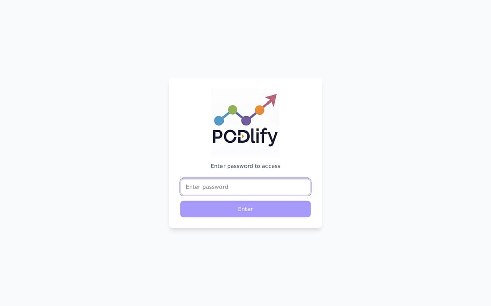 podlify.com desktop