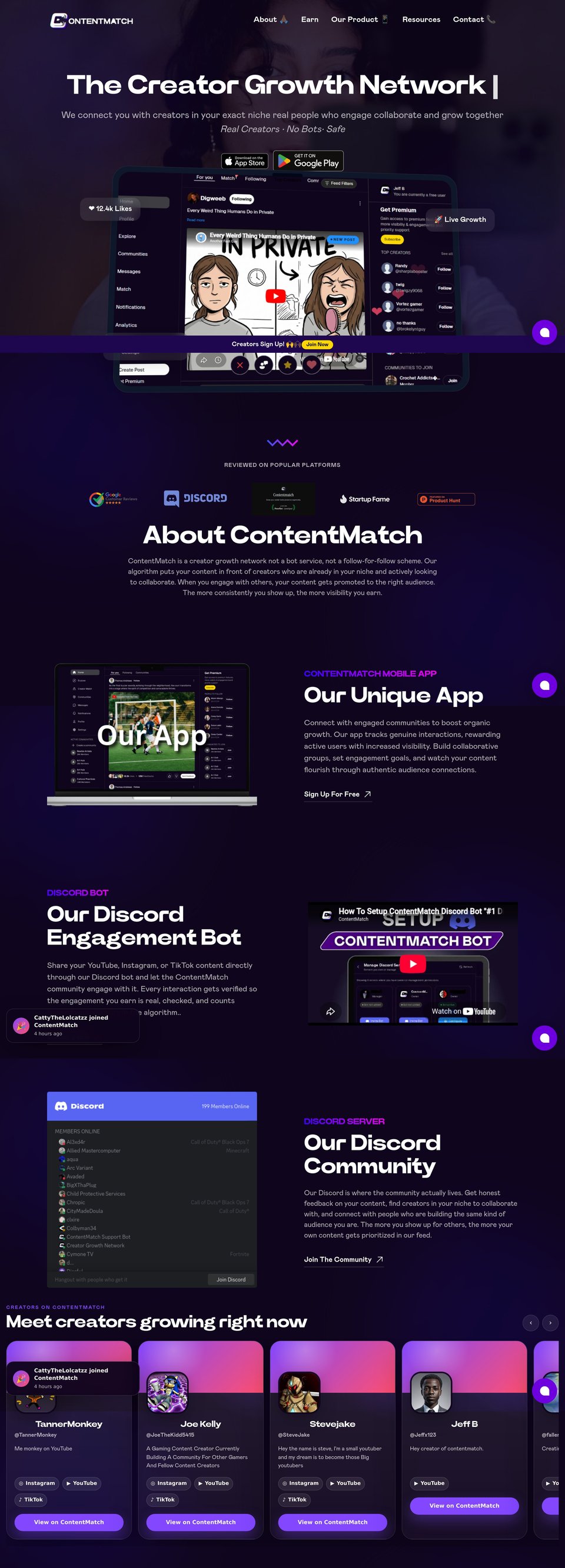 ContentMatch desktop