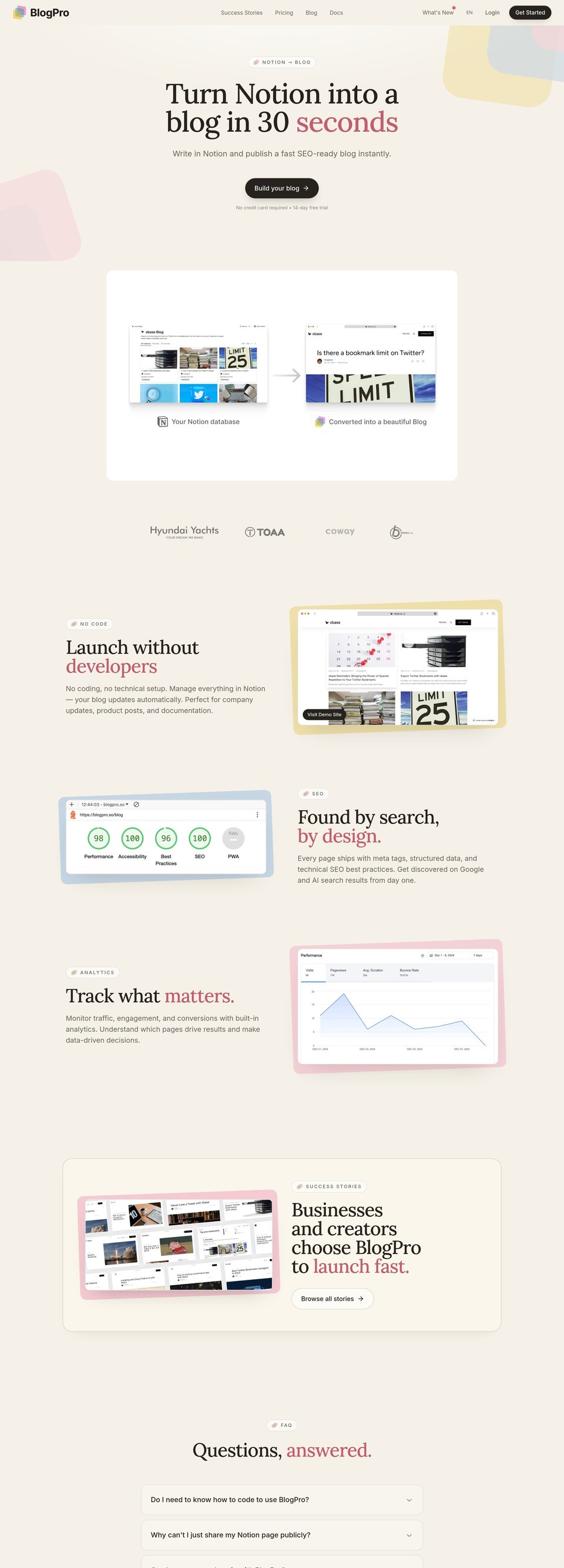 BlogPro desktop