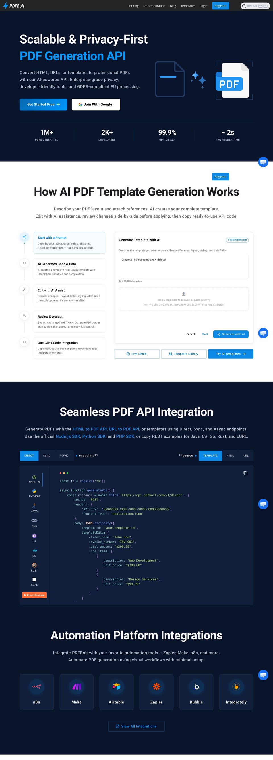 PDFBolt desktop
