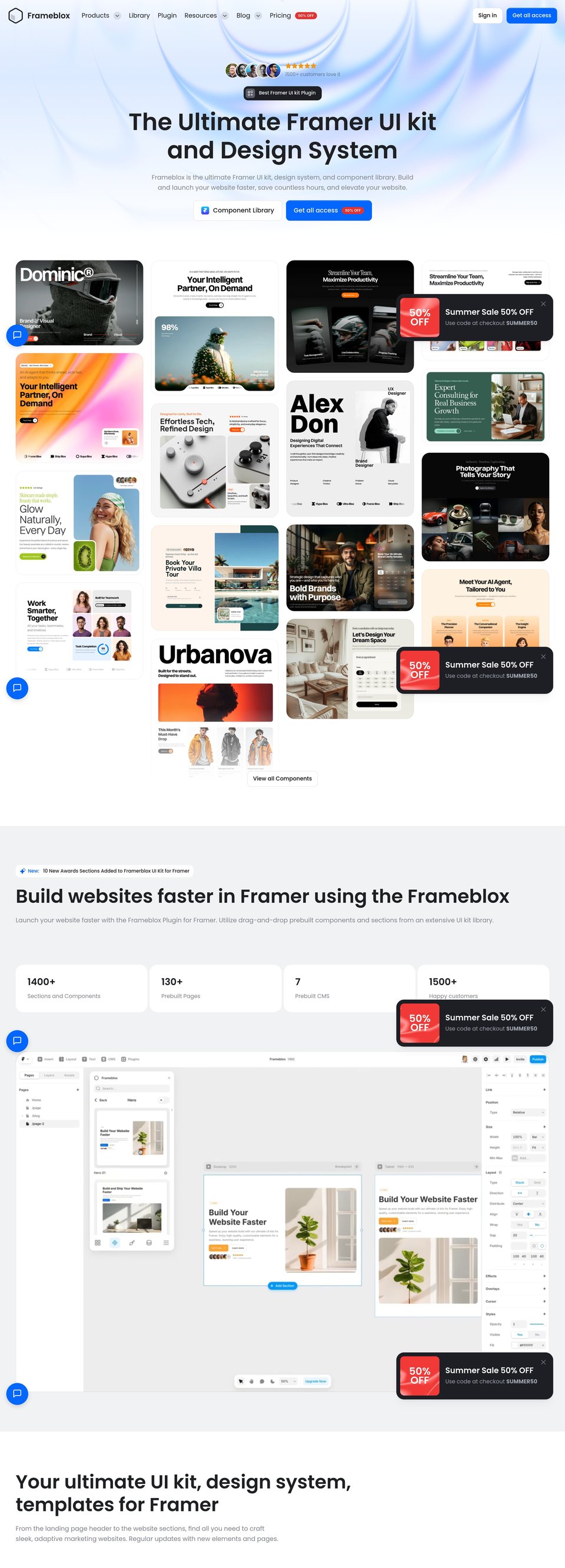 Frameblox desktop