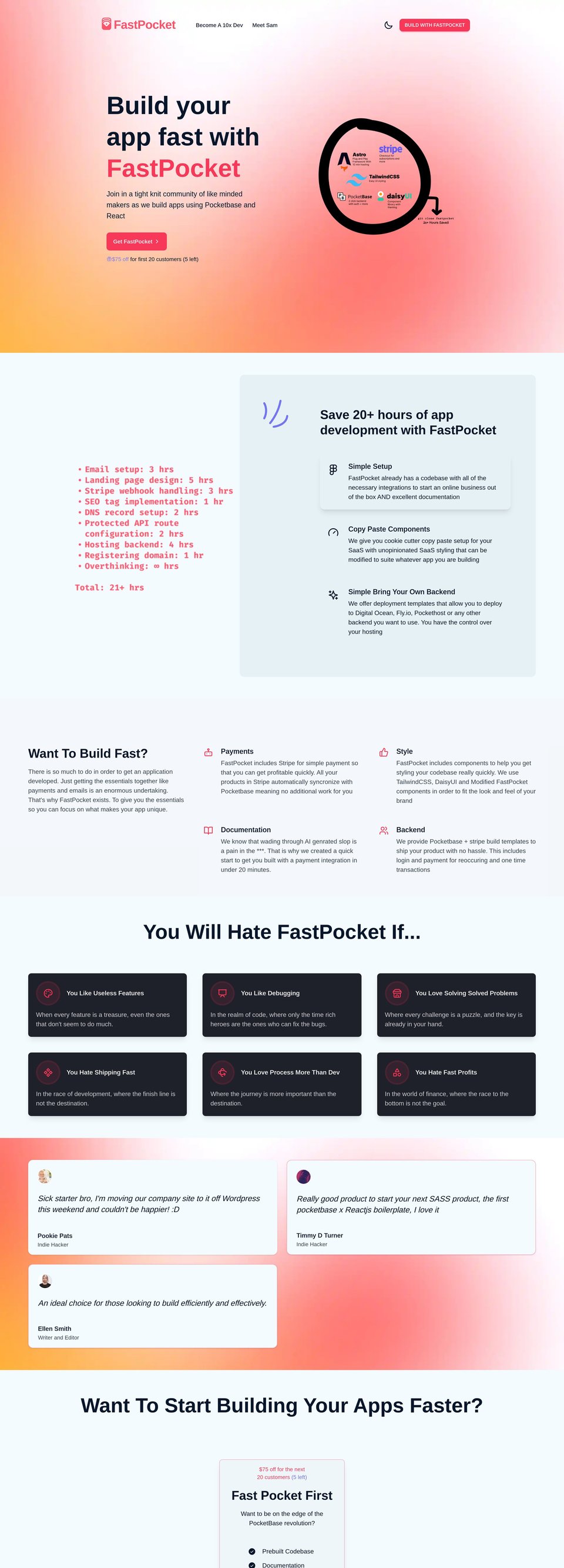 FastPocket desktop