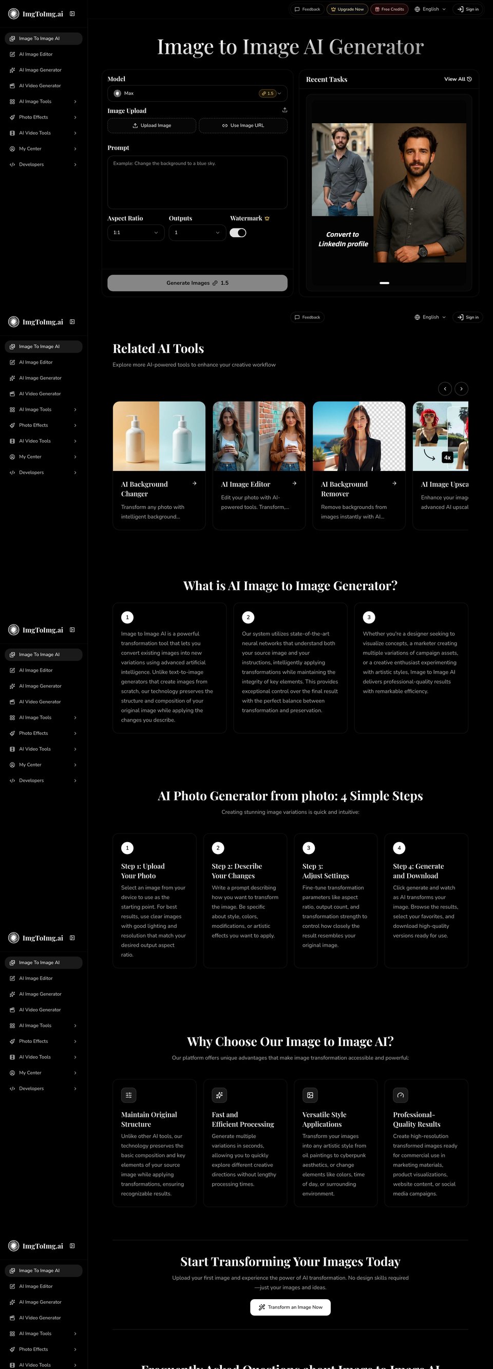 Image to Image AI desktop