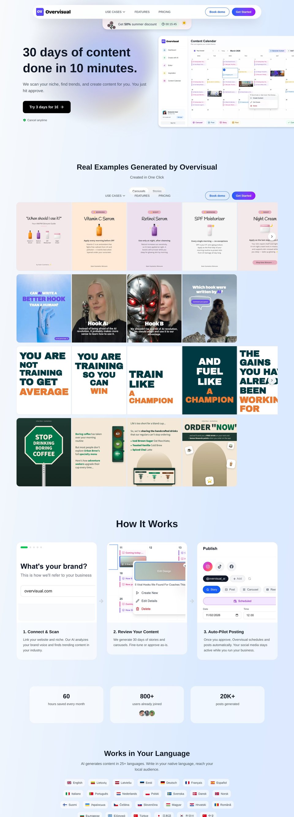 Overvisual desktop