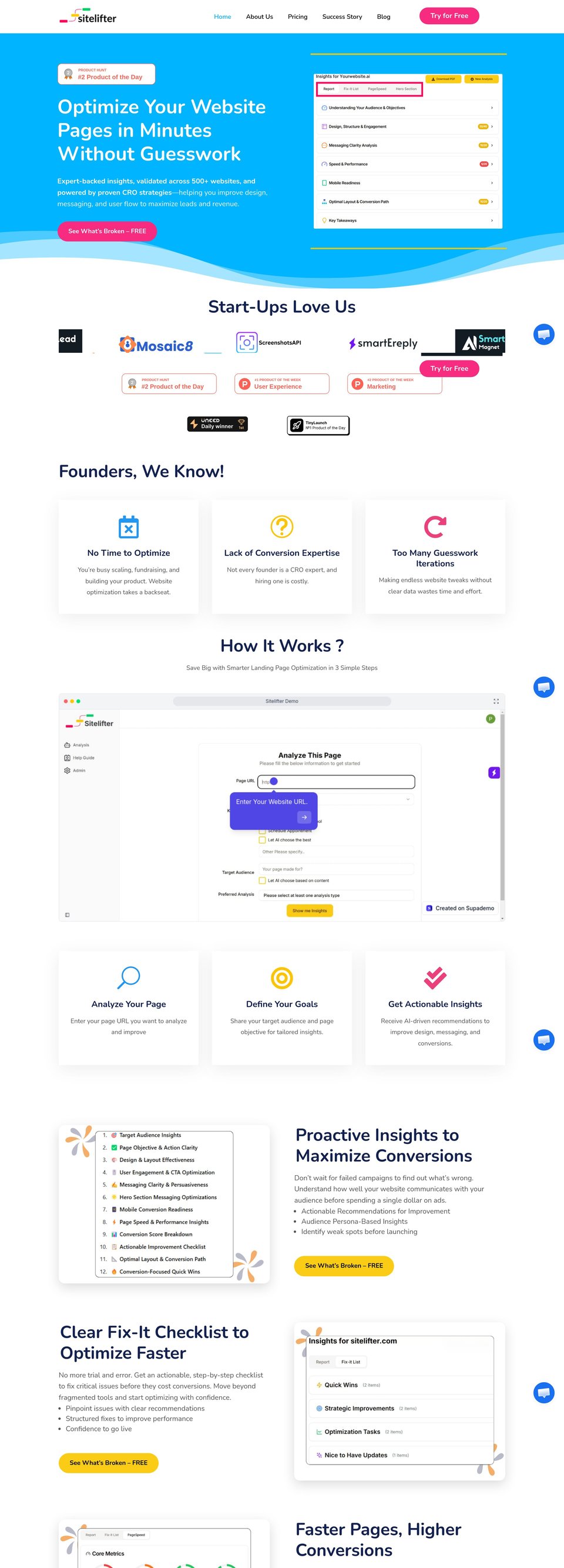 sitelifter.com desktop