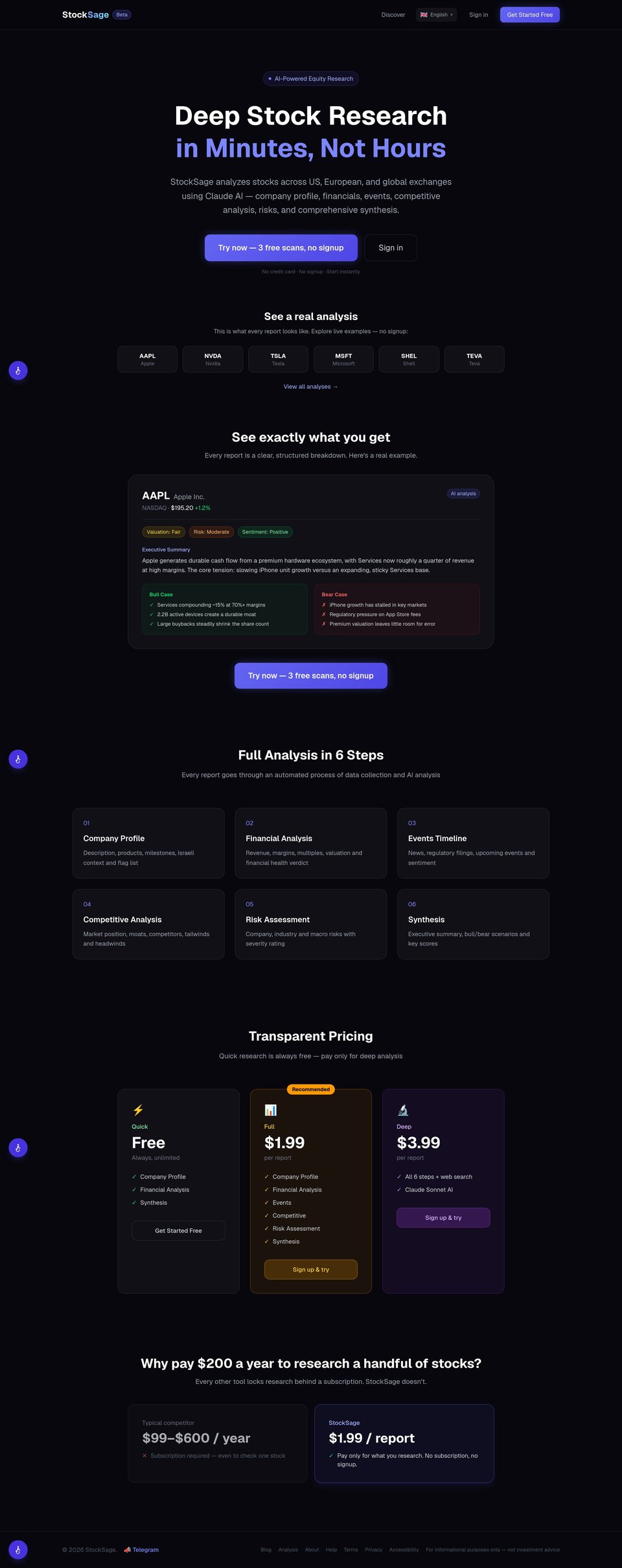 StockSage desktop
