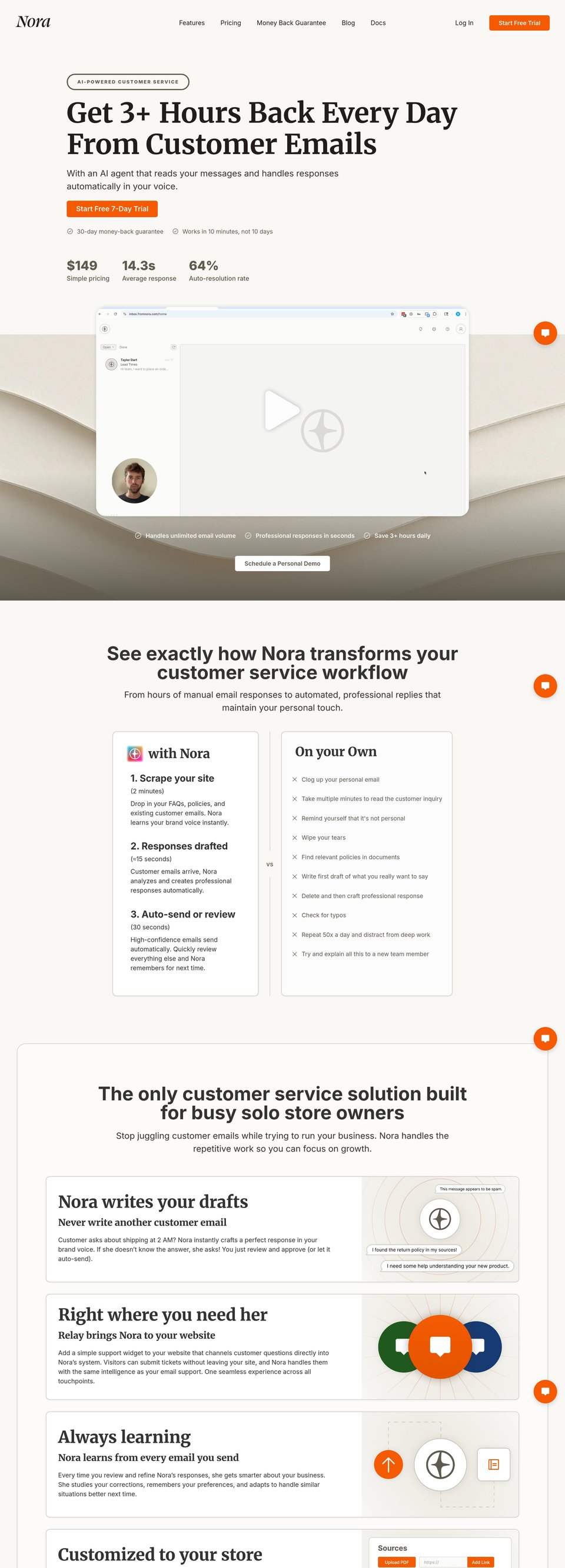 Nora desktop